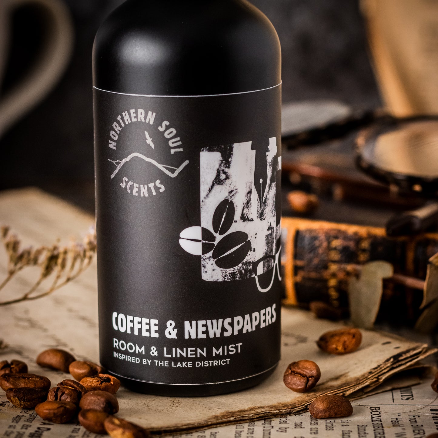 Coffee & Newspapers Room & Linen Mist - Northern Soul Scents
