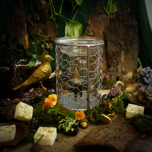 Industrial Wire Bulb Burner - Northern Soul Scents