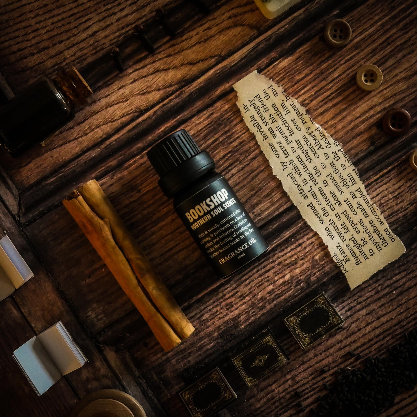Bookshop Fragrance Oil - Northern Soul Scents
