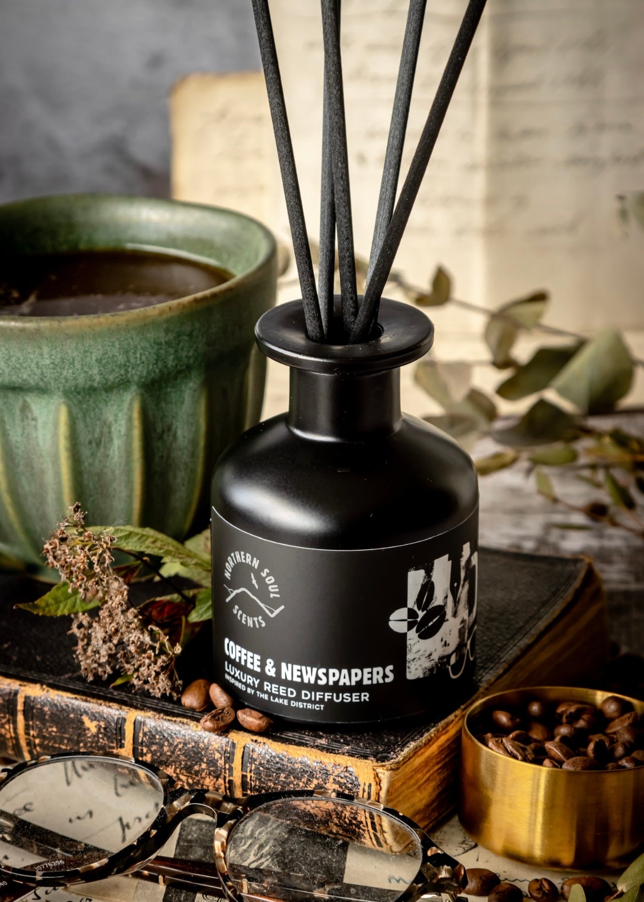 Coffee & Newspapers Reed Diffuser - Northern Soul Scents