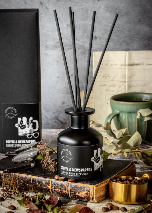 Coffee & Newspapers Reed Diffuser - Northern Soul Scents