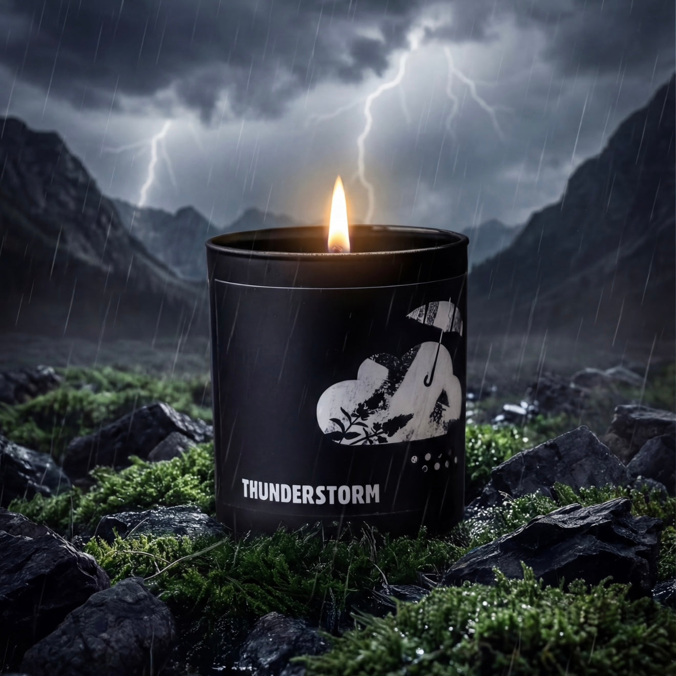 Thunderstorm Candle - Northern Soul Scents