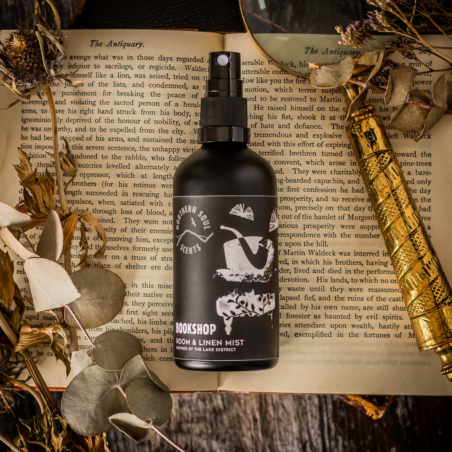 Bookshop Room & Linen Mist - Northern Soul Scents