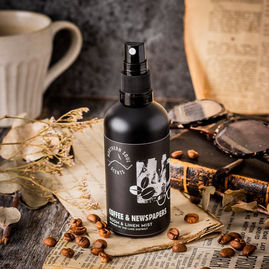 Coffee & Newspapers Room & Linen Mist - Northern Soul Scents