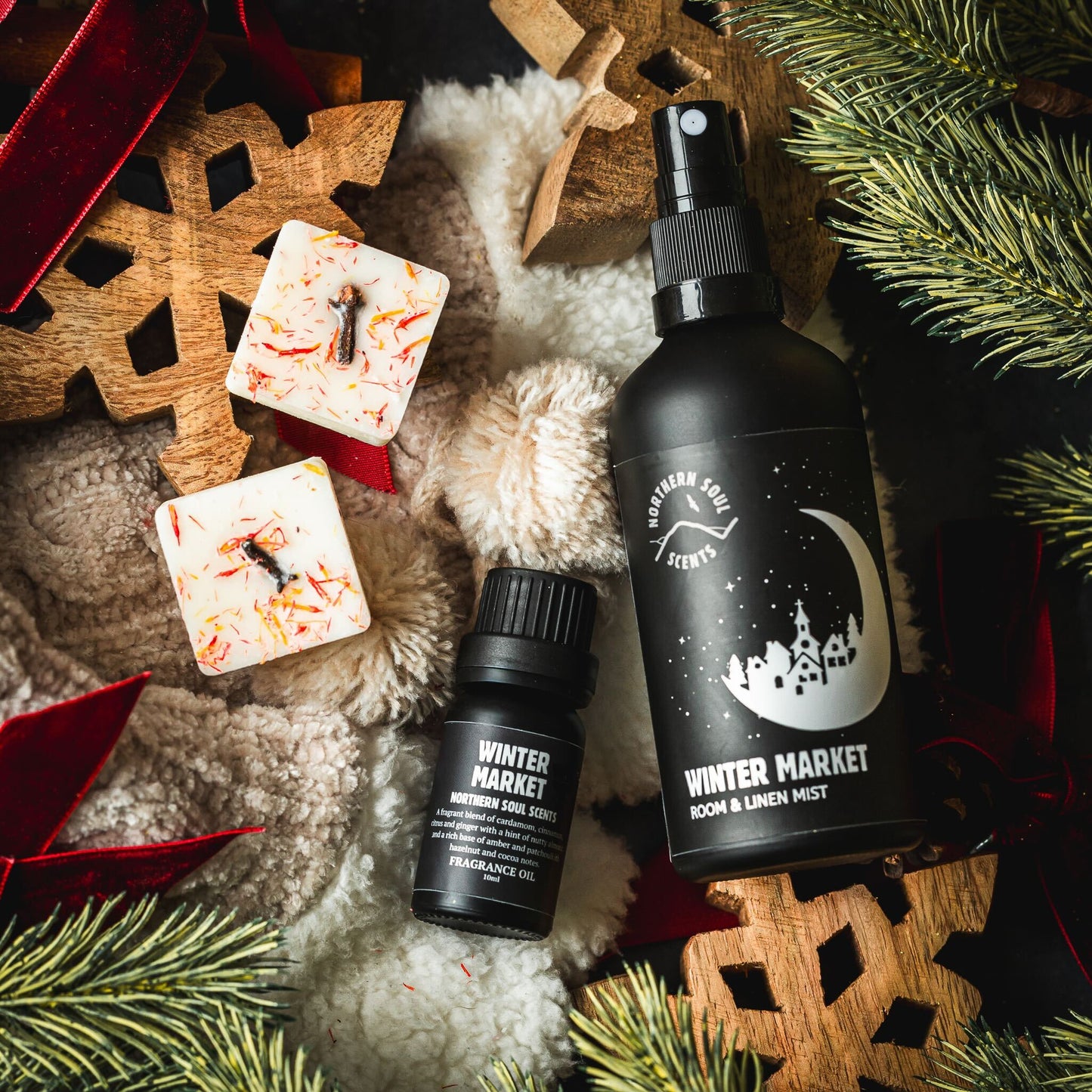 Winter Market Room & Linen Mist: Winter Collection