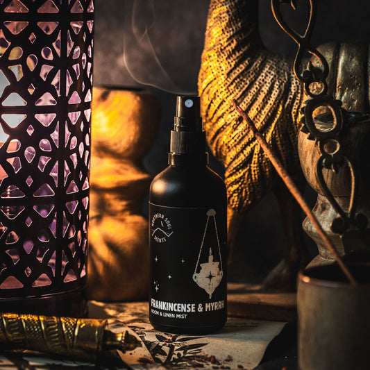 Frankincense & Myrrh Room & Linen Mist: Winter Collection
