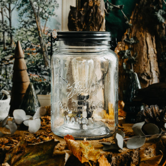 Glass Mason Jar Bulb Burner - Northern Soul Scents