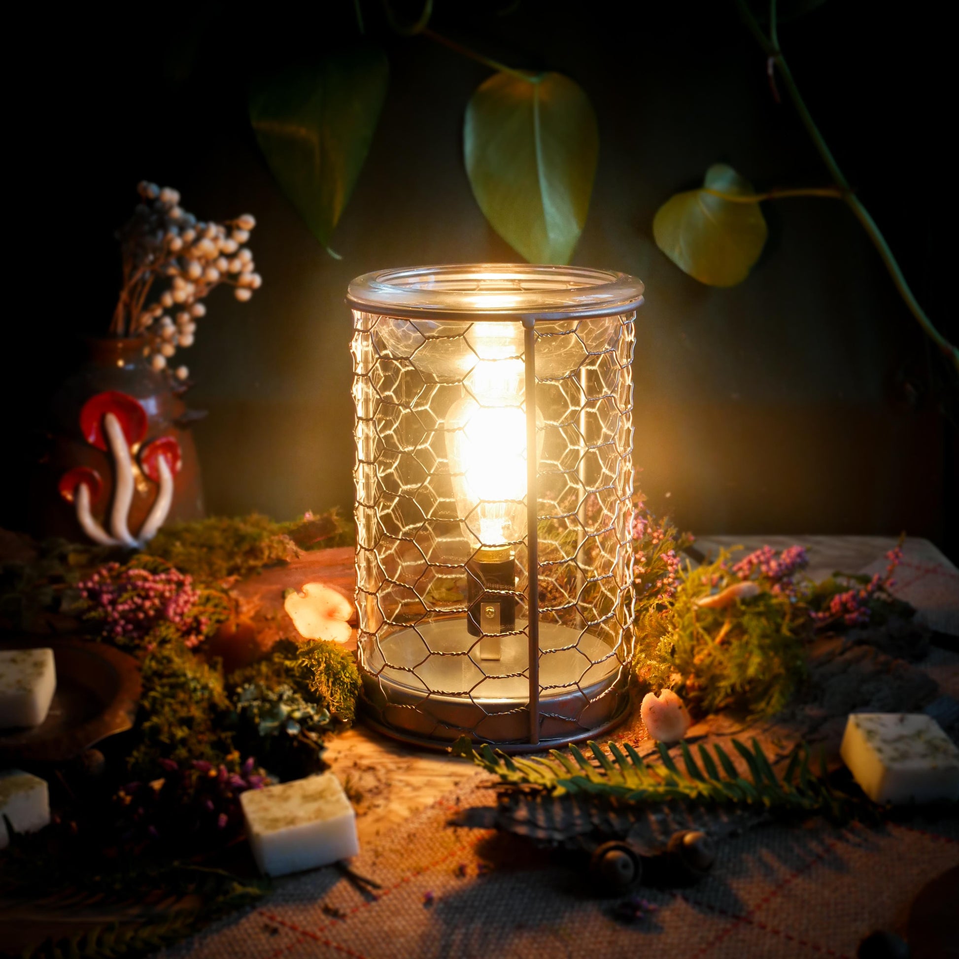 Industrial Wire Bulb Burner - Northern Soul Scents