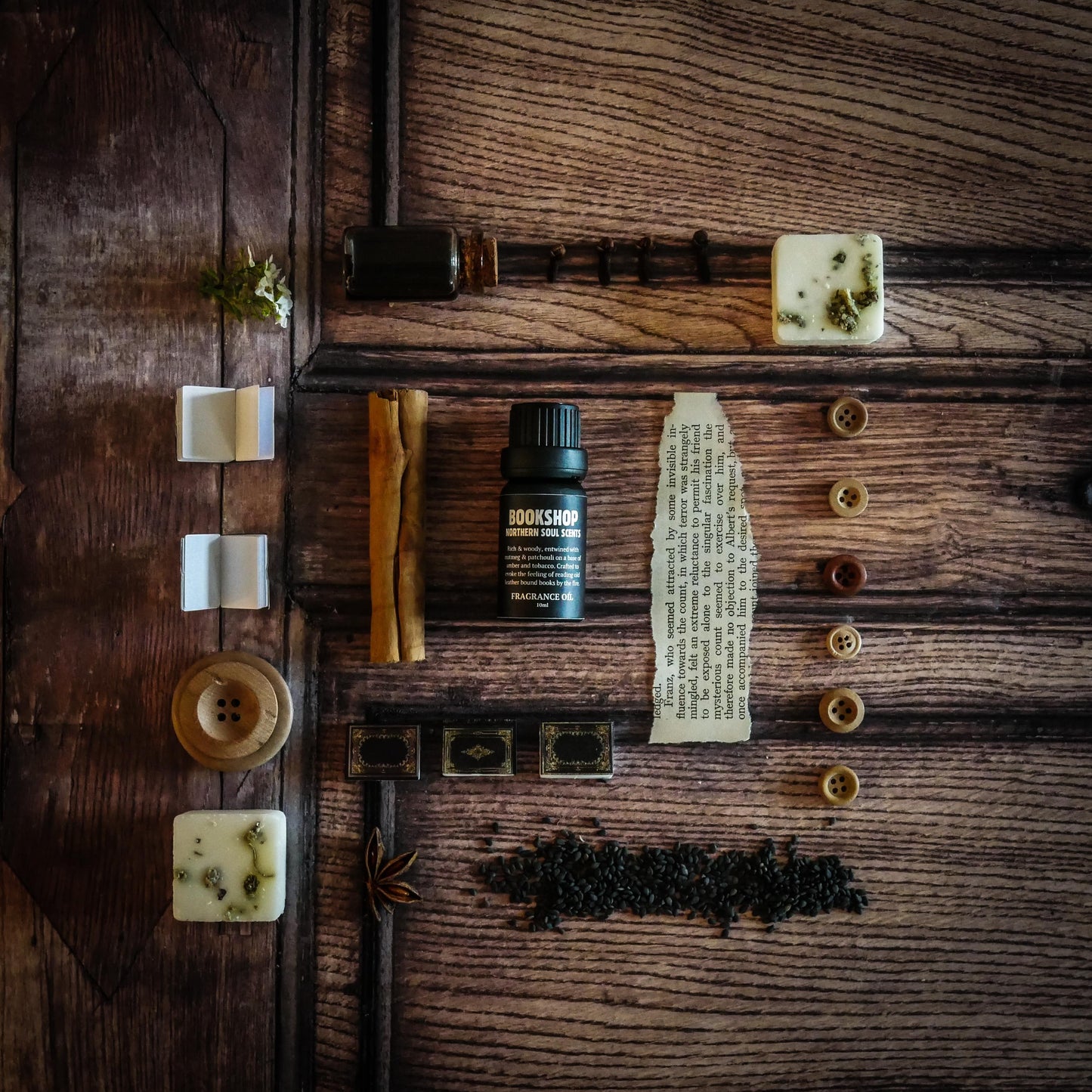 Bookshop Fragrance Oil - Northern Soul Scents