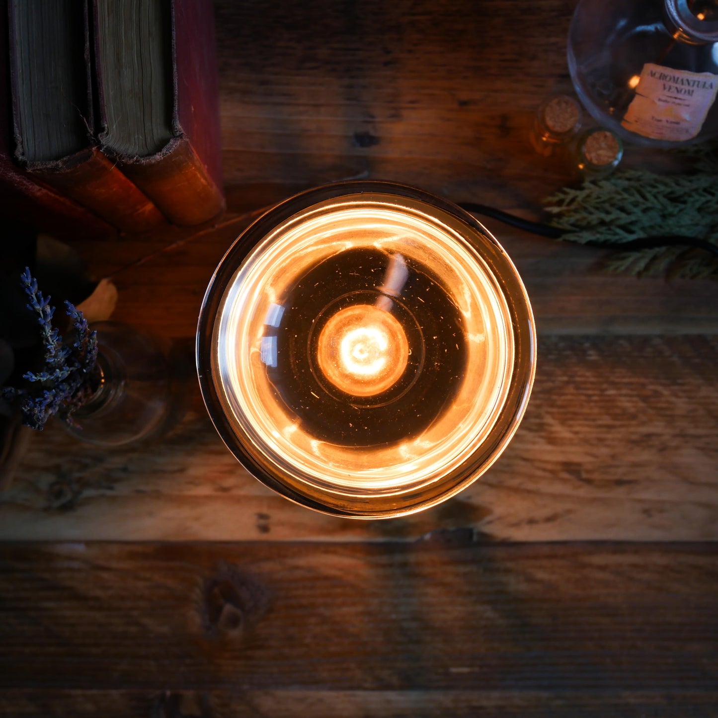 Iron Effect Edison Bulb Burner - Northern Soul Scents