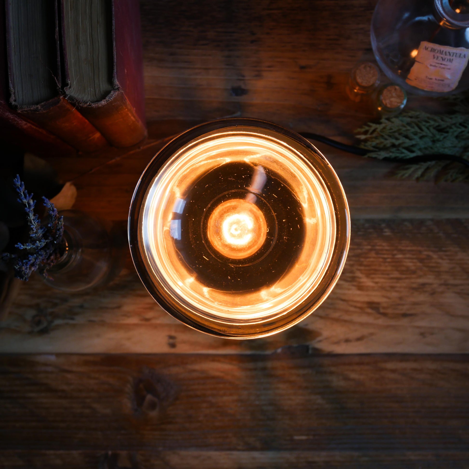 Iron Effect Edison Bulb Burner - Northern Soul Scents