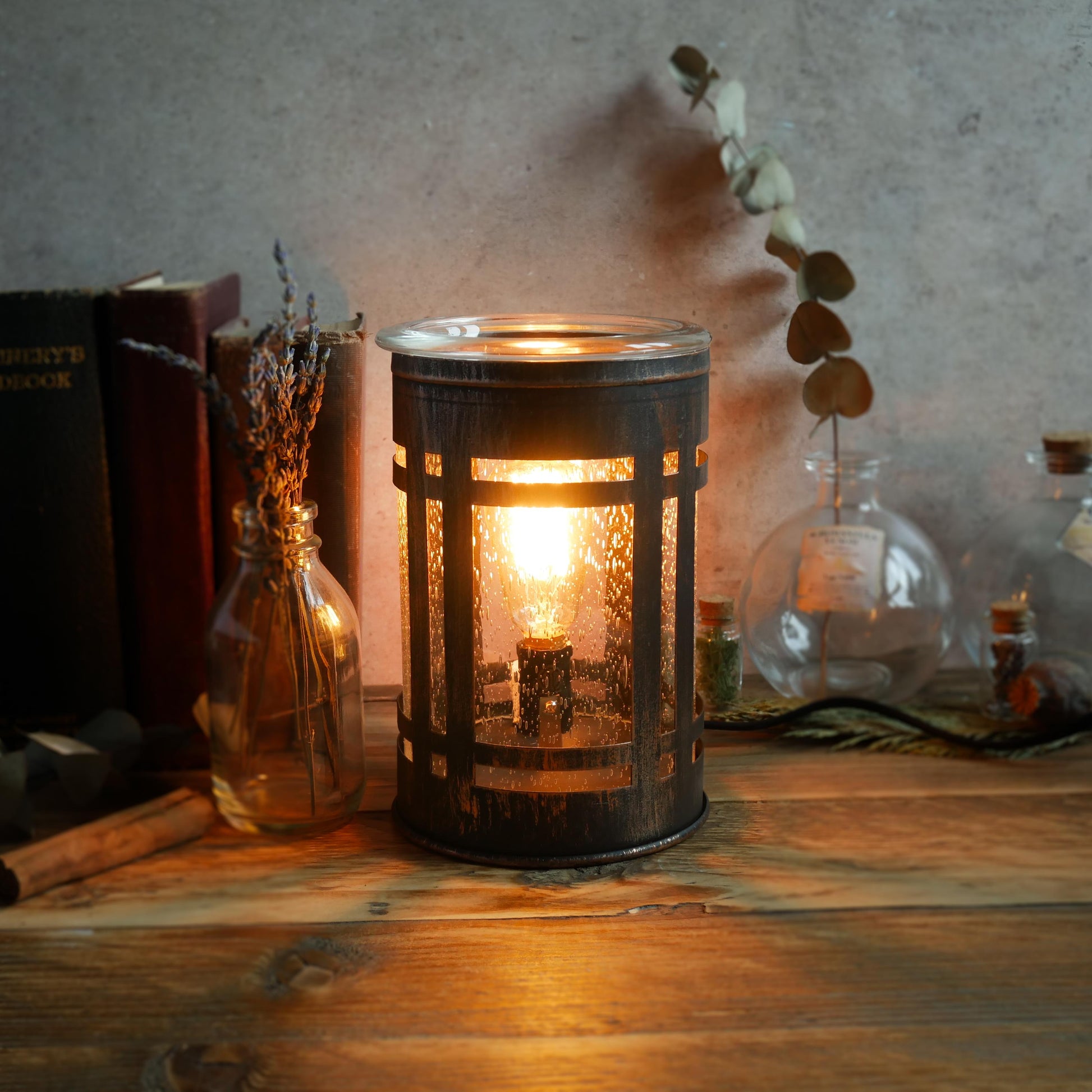 Iron Effect Edison Bulb Burner - Northern Soul Scents